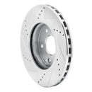 R1 96-15 Mercedes-Benz E300 Front & Rear Drilled & Slotted Silver Brake Rotor Set