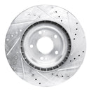 R1 19-22 Hyundai Veloster N Front & Rear Drilled & Slotted Silver Brake Rotor Set