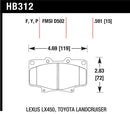 Hawk HPS Street Brake Pads