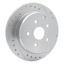 R1 86-92 Toyota Supra Front & Rear Drilled & Slotted Silver Brake Rotor Set