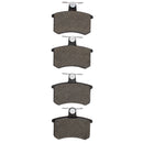DFC 80-01 Audi V8 Quattro Rear 4000 Hybridynamic Brake Pads