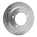 R1 1983-98 Suzuki Sidekick Front Drill & Slot Silver Rotors