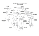 Go Rhino 1973-87 Chevy/GMC C/K Series Pick up RHINO! Bed Bar Complete Kit w/Main Bar + Kickers