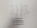 Alcon 2018+ Jeep Wrangler JL Pad Retainer Pin Kit (For PN PNS4415X) - Front