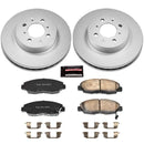 Power Stop 99-00 Honda Civic Front & Rear Z17 Evolution Geomet Coated Brake Kit