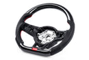 APR 15-19 Volkswagen Golf R Steering Wheel - Red Stitching Paddle (For use w/ Paddles)