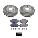 Power Stop 98-02 Ford Crown Victoria Front and Rear Semi-Coated Rotor Kit