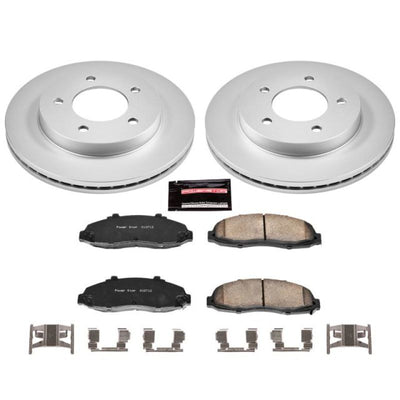 Power Stop 00-03 Ford F-150 Front & Rear Z17 Evolution Geomet Coated Brake Kit