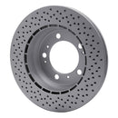 DFC 00-08 Porsche Cayman Rear Drilled GeoSPEC Coated Rotor