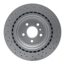 DFC 12-15 Mercedes-Benz ML550 Rear Drilled Hi-Carbon Alloy Geomet Coated Rotor