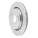 R1 14-19 Chevrolet Corvette Front & Rear Drilled & Slotted Silver Brake Rotor Set
