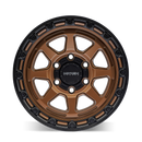 Mayhem 8306 Ridgeline 17x8.5 / 6x135 BP / -6mm Offset / 87.1mm Hub Satin Bronze/Black Lip Wheel