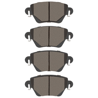 DFC 01-04 Ford Mondeo (Mexico) Rear 5000 Advanced Low Metallic Brake Pads