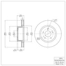 DFC Brake Rotors - Plain