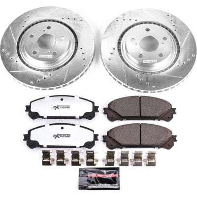 Power Stop 08-13 Toyota Highlander Front & Rear Z36 Truck & Tow Brake Kit