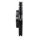 R1 01-02 Mazda Millenia Front Right Drilled & Slotted Black Brake Rotor