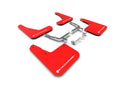 Rally Armor 19-25 Ford Focus ST MK4 Red UR Mud Flap w/White Logo