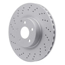 DFC 07-13 Mercedes-Benz CL550 Front Drilled Hi-Carbon Alloy Geomet Coated Rotor