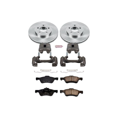 Power Stop 2007 Ford Escape Front & Rear Autospecialty Brake Kit w/Calipers