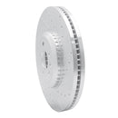 R1 20-26 Land Rover Range Rover Evoque Front Drill & Slot Silver Rotors