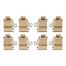 DFC 23-26 Lincoln Nautilus Front Stainless Steel Hardware Kit