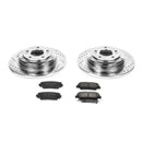 Power Stop 10-16 Hyundai Genesis Coupe Rear Z23 Evolution Sport Brake Kit w/Calipers