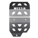 Westin 18-22 Jeep Wrangler JL Transmission Pan Skid Plate - Textured Black