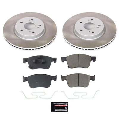 Power Stop 18-22 Honda Accord Front and Rear Semi-Coated Rotor Kit