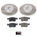 Power Stop 18-22 Honda Accord Front and Rear Semi-Coated Rotor Kit