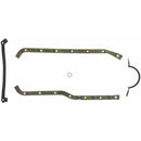 Fel-Pro 17950 Engine Oil Pan Gasket Set 18 Bolt Hole Multi Piece Gasket