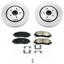 Power Stop 15-19 Acura TLX Front & Rear Z17 Evolution Geomet Coated Brake Kit