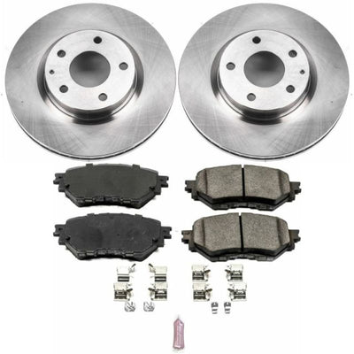 Power Stop 17-18 Mazda 3 Front & Rear Autospecialty Brake Kit