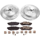 Power Stop 16-18 Lexus RX350 Front & Rear Z23 Evolution Sport Brake Kit
