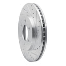 R1 02-06 Ford ExpeditIon Front Drilled & Slotted Silver Brake Rotor Set