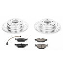 Power Stop 90-95 BMW 525i Front & Rear Z23 Evolution Sport Brake Kit