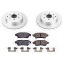 Power Stop 05-12 Nissan Pathfinder Front & Rear Z17 Evolution Geomet Coated Brake Kit