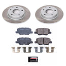 Power Stop 14-16 Mazda 3 Rear Semi-Coated Rotor Kit