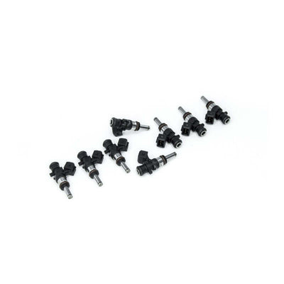 DeatschWerks Bosch EV14 Universal 40mm Compact Matched Set of 8 Injectors 750cc (Extended Nozzle)