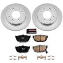 Power Stop 02-05 Hyundai Elantra Front & Rear Z17 Evolution Geomet Coated Brake Kit