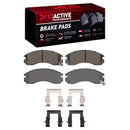 DFC 90-22 Dodge Stealth Front Active Performance Pads and Hardware Kit