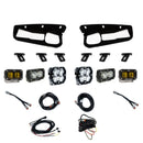 Baja Designs 21-25 Ford Bronco Squadron 2.0 Pro (Spot) & S2 Pro D/C Clr / S2 SAE Ambr FPK Steel Bmpr