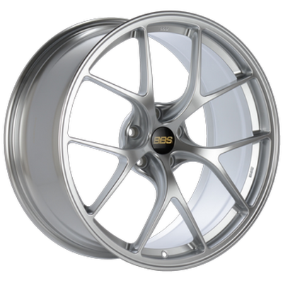 BBS RI-D 20x9.5 5x114.3 ET48 CB67 Diamond Sliver Wheel - 82mm PFS/Clip Required