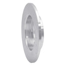 R1 04-13 Mazda 3 Rear Right Drilled & Slotted Silver Brake Rotor