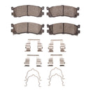 DFC 92-98 Mazda 929 Rear 4000 HybriDynamic Brake Pads and Hardware Kit