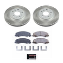 Power Stop 06-10 Chevrolet Impala Front and Rear Semi-Coated Rotor Kit