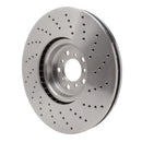 DFC 15-19 BMW X5 Left Front Drilled Brake Rotor