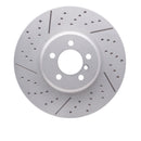 DFC 13-20 BMW ActiveHybrid 3 Front Hi-Carbon Alloy Geomet Coated Rotor - Dimpled and Slotted