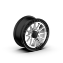 fifteen52 Range HD 17x8.5 5x127 0mm ET 71.5mm Center Bore Machined Clear/Gloss Black Wheel