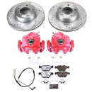 Power Stop 08-10 BMW 328i Front & Rear Z26 Street Warrior Brake Kit w/Calipers