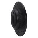 R1 15-21 Mercedes-Benz C180 (Mexico) Rear Right Drilled & Slotted Black Brake Rotor